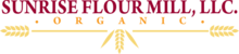 Sunrise flour mill wordmark and logo